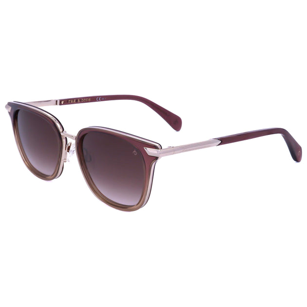 Rag & Bone RNB6000-S-B3V-52 Sunglasses Gold/Pink 2