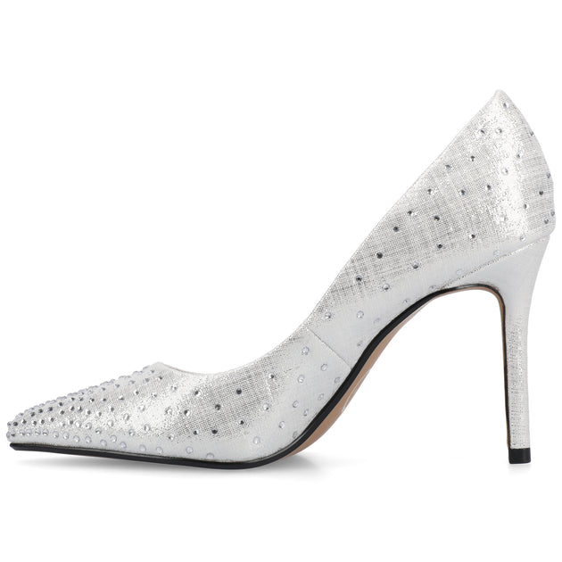 Journee Collection Venus Stiletto Pump Red US 10 3