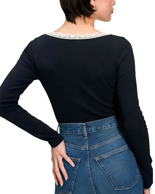 Adele Berto Top Black US 6 3