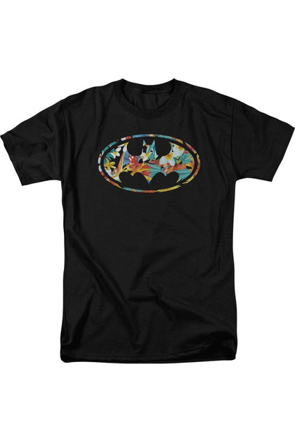 Gildan Batman Hawaiian Bat T-Shirt Black Small 2