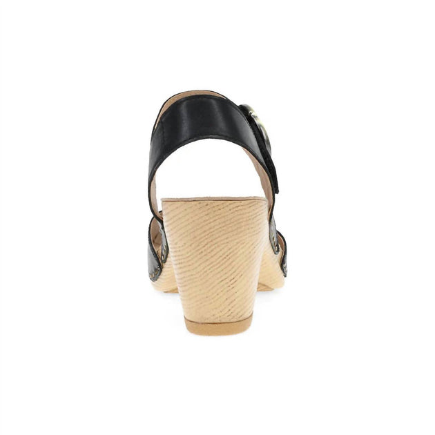 Dansko Tamra Heel Sandal Black EU 39 4