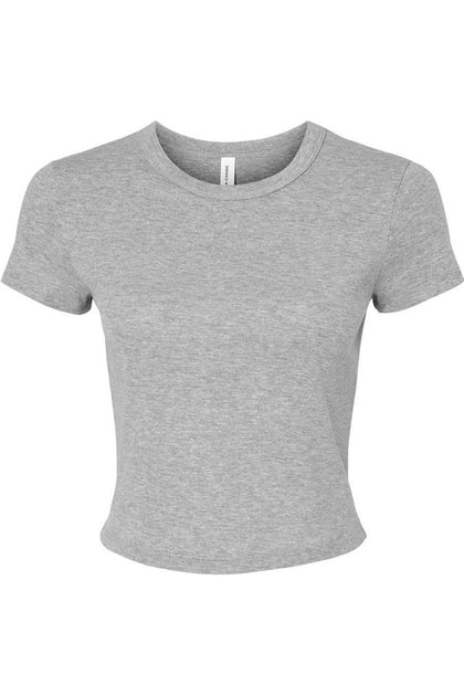 T-shirt Baby Tee Micro Rib Femme BELLA + CANVAS 2