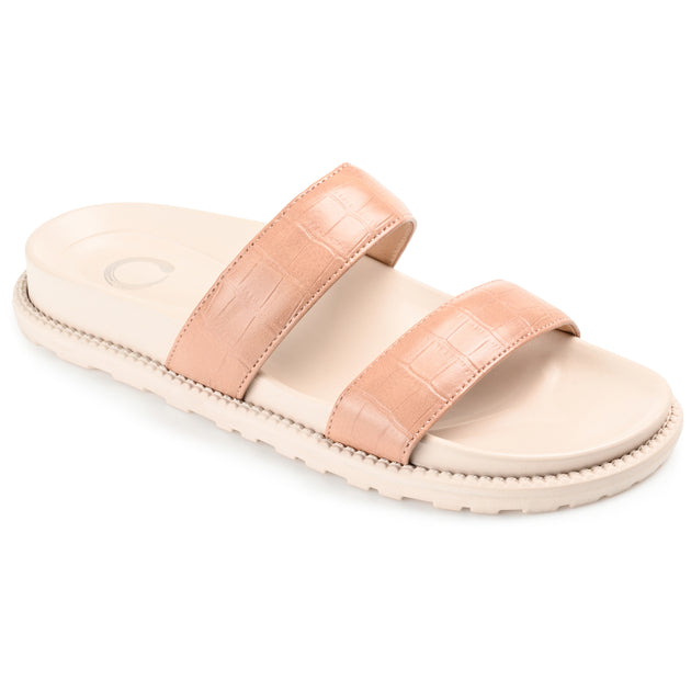 Journee Collection Stellina Sandal Beige US 10 2