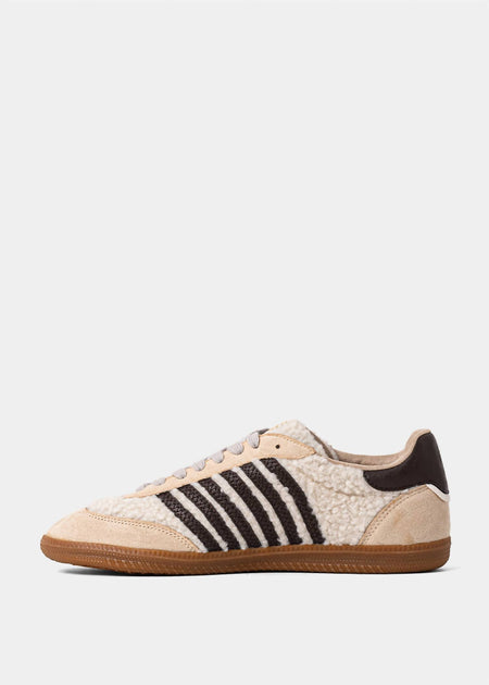 SHU SHOP Shearling Sneaker White US 9 3