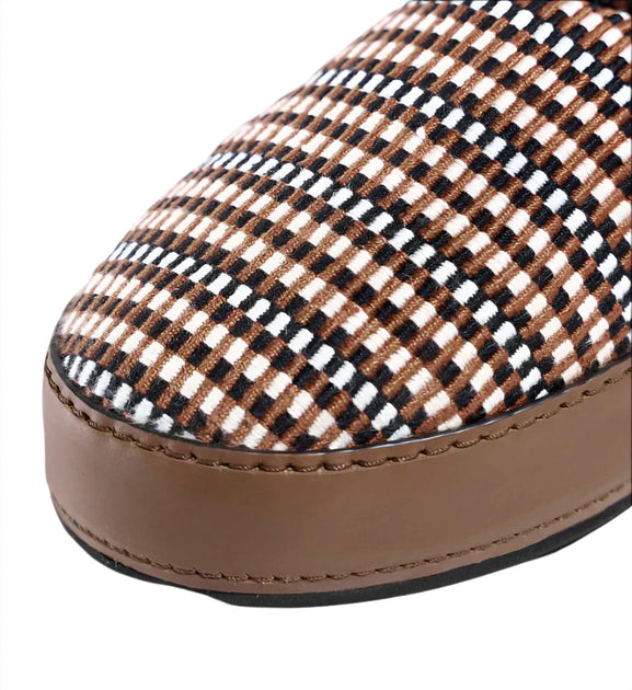Amambaih Cozy Lounge Bootie Brown 39 3
