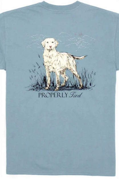 Properly Tied Labrador Tee Blue US 5 3