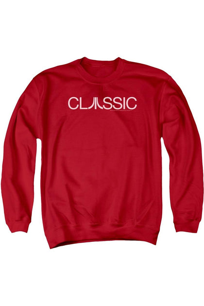 Gildan Atari Classic Adult Crewneck Sweatshirt Red Large 2