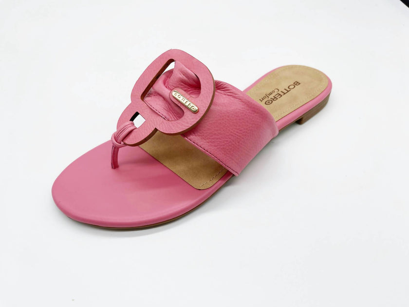 Bottero Botanda Comfort Thong Sandal Pink US 6 2