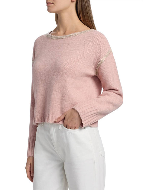 dh NEW YORK Seraphina Sweater Pink Small 3