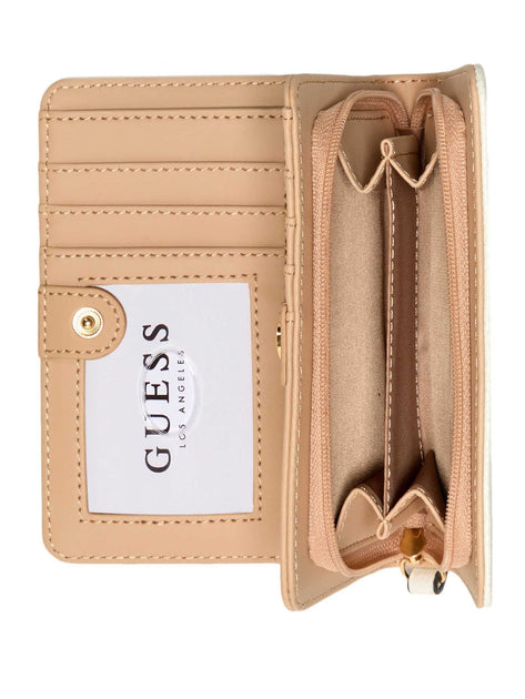 Guess Factory Eldoria Logo French Wallet Grey 4