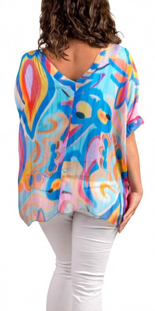 GIGI MODA Lizane Blouse Multi One Size 5