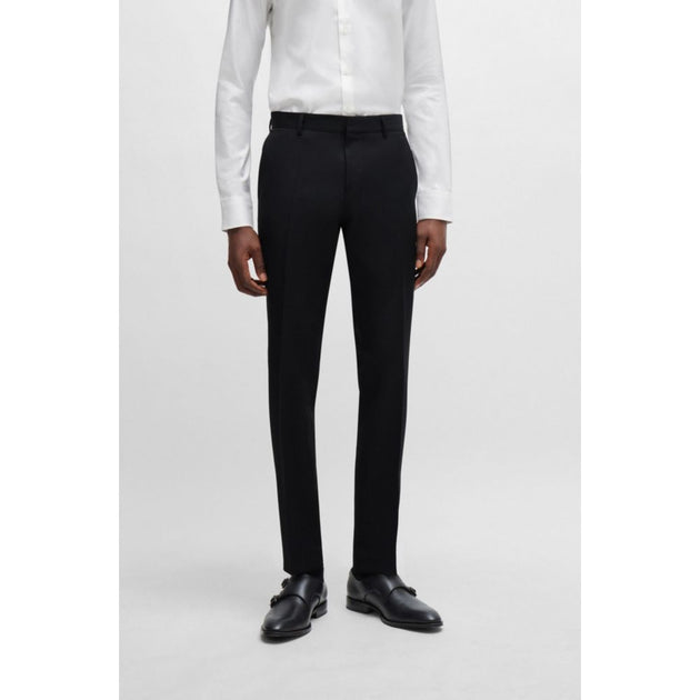 Boss Extra-slim-fit Pants Black 38 Waist Regular 4