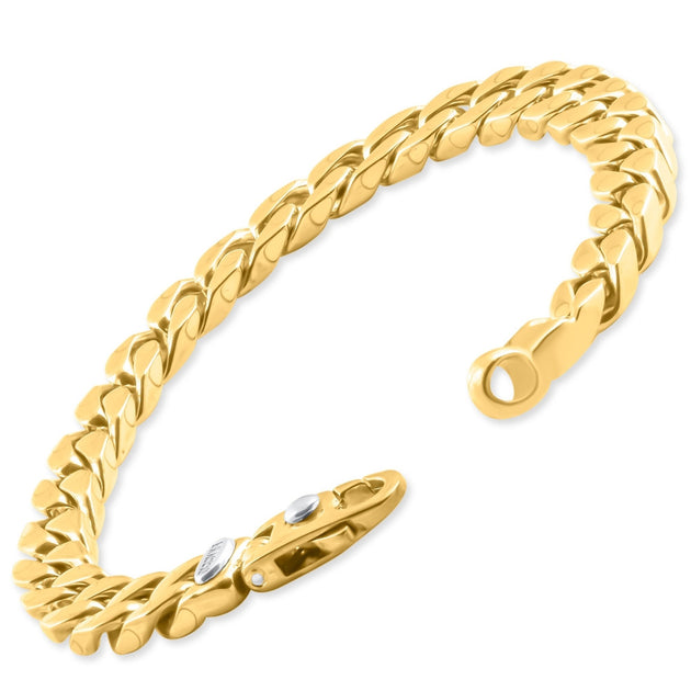 Pompeii3 Cuban Link Bracelet Silver 8.5in 3
