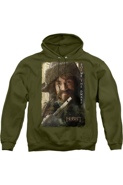 Gildan The Hobbit Bofur Kapuzenpulli Grün XXL 2