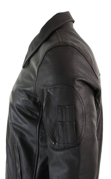 TruClothing Harrington MA1 Bomber Jacket Black Small 4