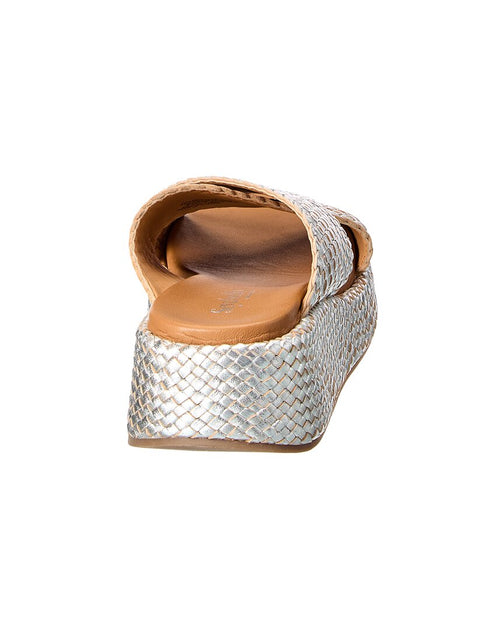 Seychelles Key West Platform Sandal Silver US 7 4