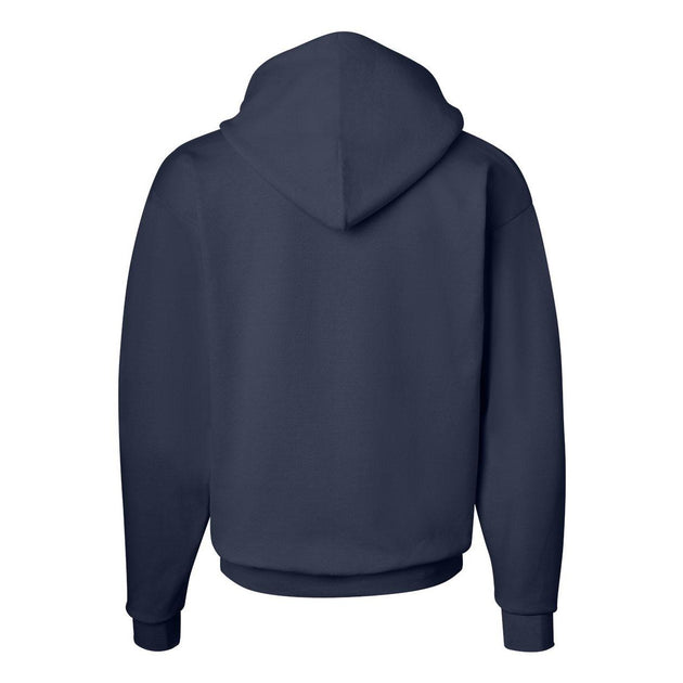 Hanes EcoSmart Hooded Sweatshirt Blue 4XLarge 3