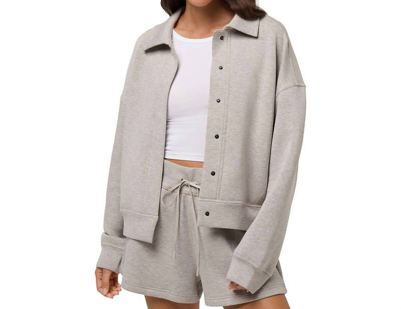 TravisMathew Cloudscape Button Down Jacket Multi Small 2