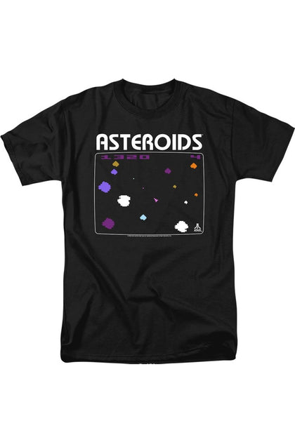 Gildan Atari Asteroids Short Sleeve Adult Tee Black 4XLarge 2