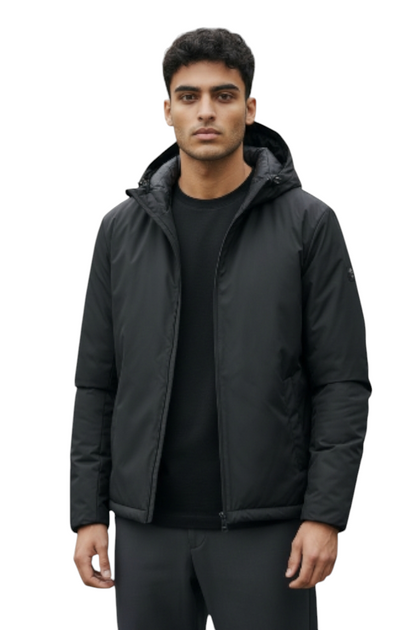 Siviglia Reversible Down Jacket Black Small 3