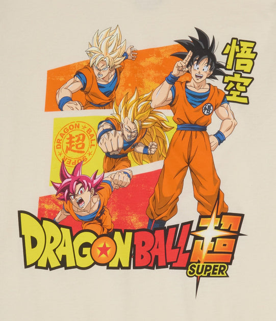 Aeropostale Dragon Ball Super Graphic Tee White X-Small 3