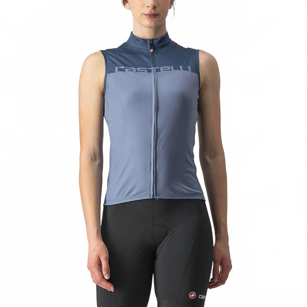 Castelli Velocissima Sleeveless Jersey Blue Large 2