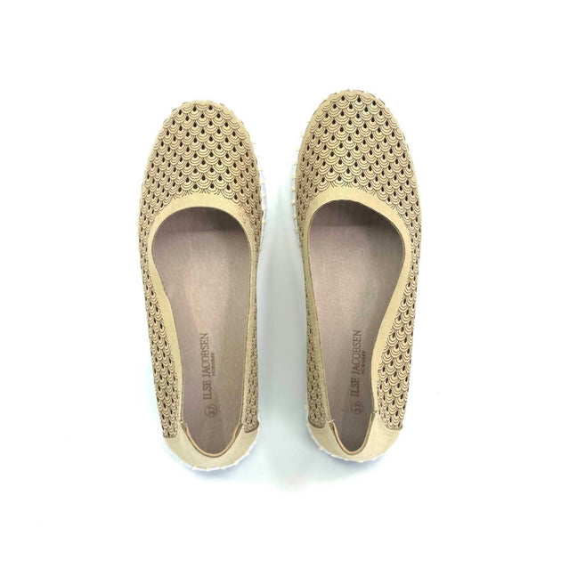 Ilse Jacobsen Tulip 0026 Ballet Slipper Beige EU 39 4
