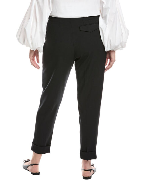 Reiss Kid Wool-Blend Pant Black 32 3