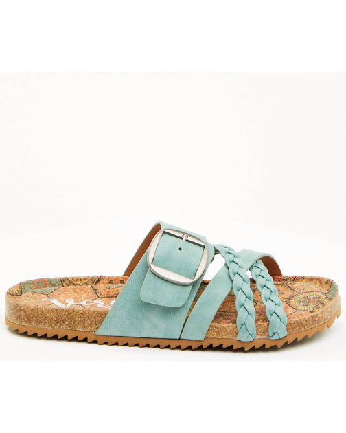 Very G Nora 3 Sandal Green US 8.5 3