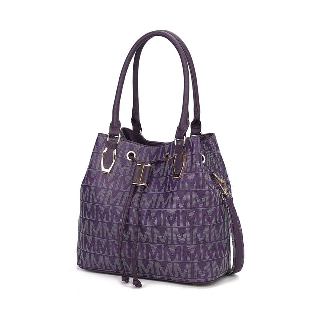 MKF Collection Jane Tote Blue Large 4
