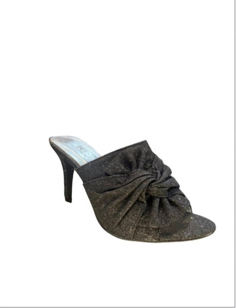 Ninety Union Bow Open Toe Heel Grey US 5 2