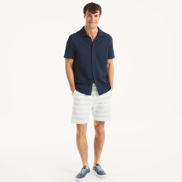 Nautica Striped Short White XLarge 2