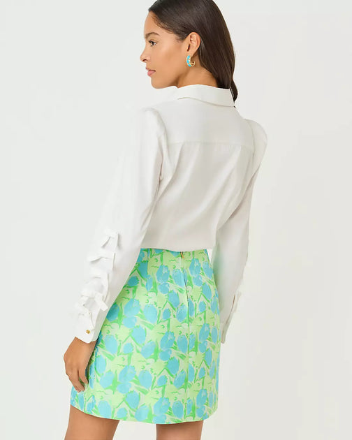 Lilly Pulitzer The Bow Lilly Shirt Multi Small 3