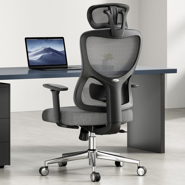 GOODSILO Ergonomic Mesh Office Chair Black 3