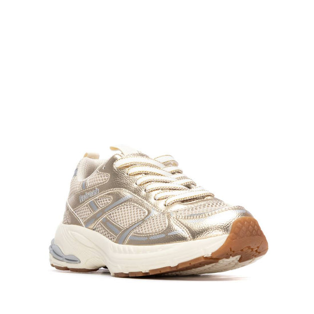XTI Refresh Collection Women's Lace-Up Sneakers Beige US 5 2