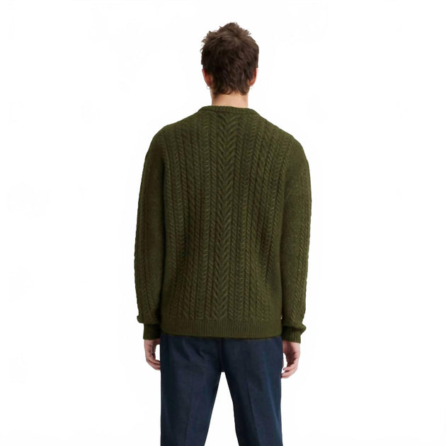 Pull Col Rond Levi's Battery Vert Medium 3
