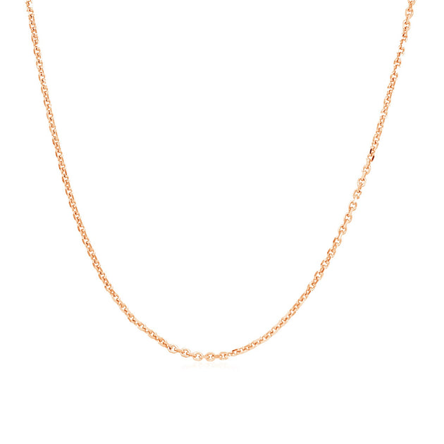FASHNZFAB Cable Chain Rose Gold 3