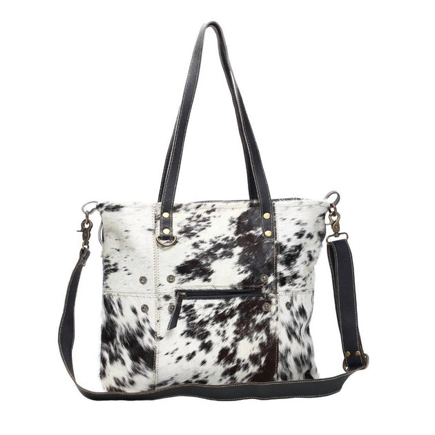 Myra Bags Hairon Tote Bag White One Size 2