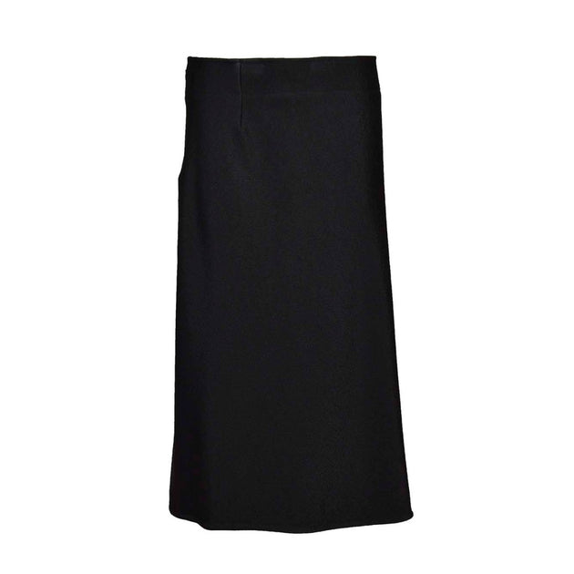 スカート Jil Sander Black Viscose Satin Midi Skirt Satin midi skirt in black - Jil Sander | Mytheresa