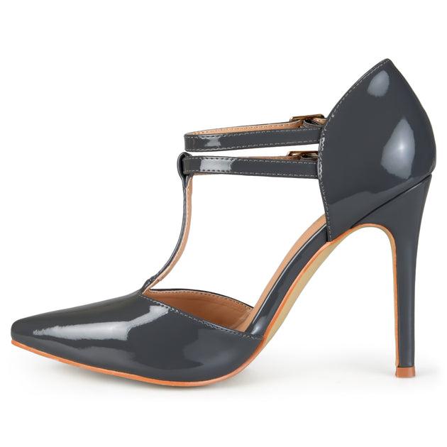 Journee Collection Tru Pumps Grey US 9 3