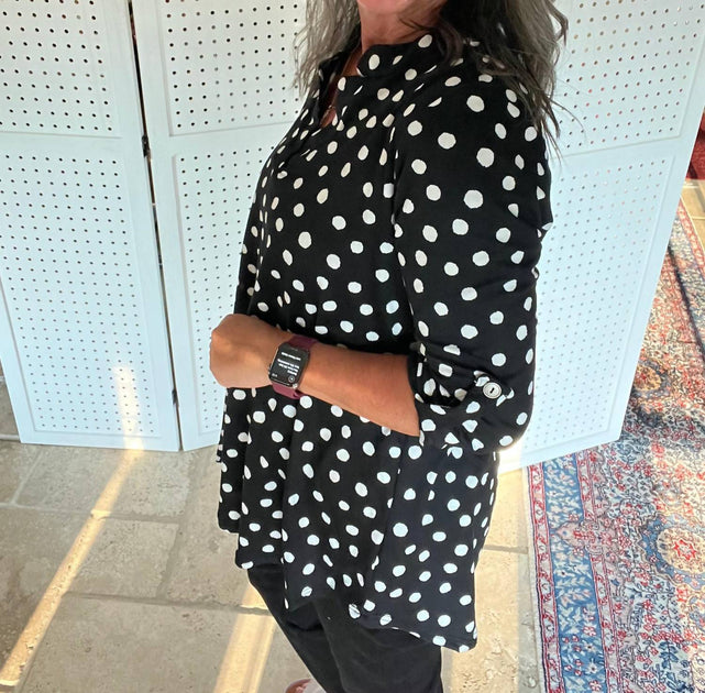 Sew In Love Cover Me Blouse Black Medium 3