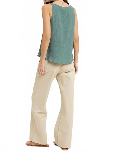 Poshture Finds Wishlist Tank Top Green Small 4