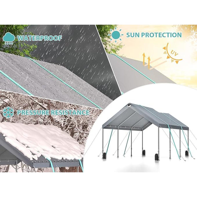 Streamdale Extra Large Carport Canopy 4