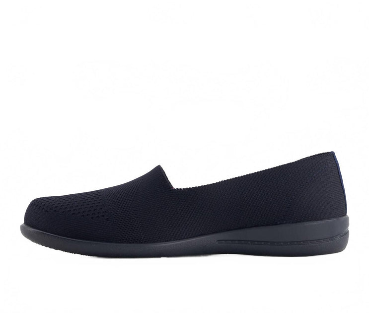 Andrea Women's Top Comfort Textile Moccasins Blue US 9 3