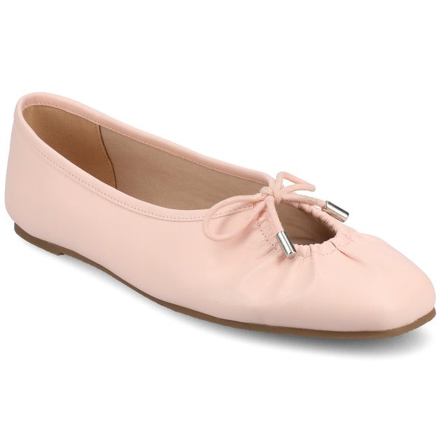 Journee Collection Callee Ballet Flat Red US 12 2