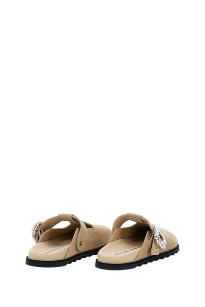 Roger Vivier Slip-On Sandals Beige EU 36 4