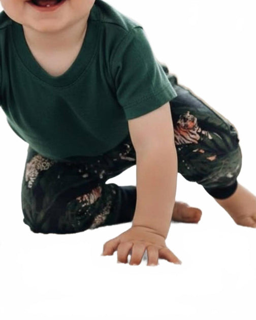 TiNY TRENDSETTER Kid's Slim Joggers Green US 2 2