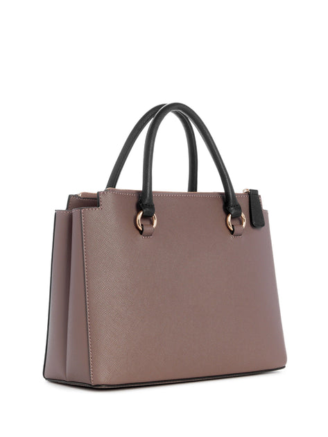 Guess Shopping Bag HWSB85 51230 – Women's Faux Leather Tote, Grey, 38x27x14.5 Cm