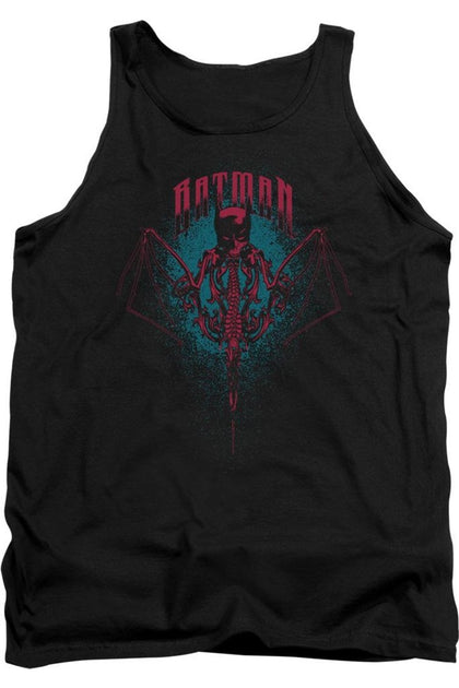 Gildan Batman Carpe Nocturn Tank Top Black XLarge 2