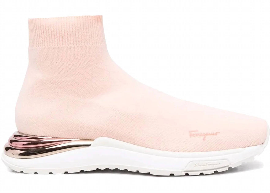 Salvatore Ferragamo Slip On Sneakers Pink US 11 2